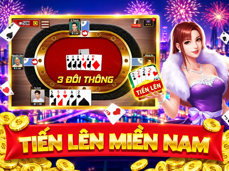 Tiến lên miền Nam là trò chơi bài quen thuộc của người Việt, kết hợp giữa yếu tố giải trí, tư duy và chiến thuật.